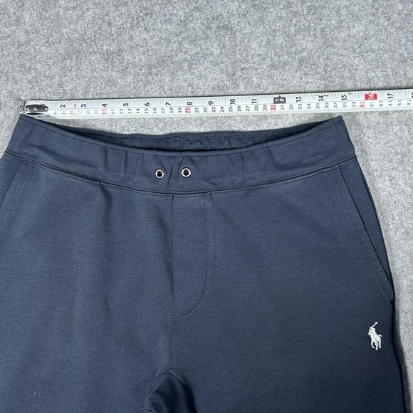 Polo Ralph Lauren Aviator Sweat Suit Men's Size Medium Navy Double Knit Fleece - Picture 14 of 16